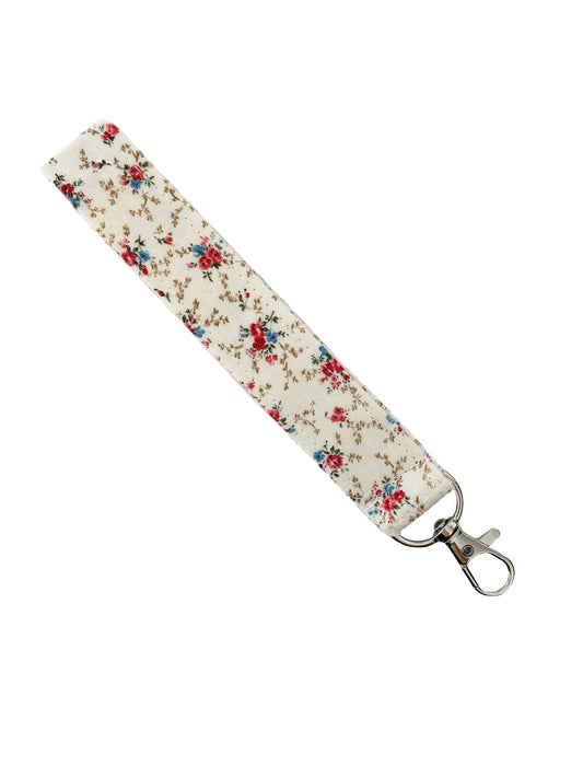 Wristlet Keychain - Vintage Blossom