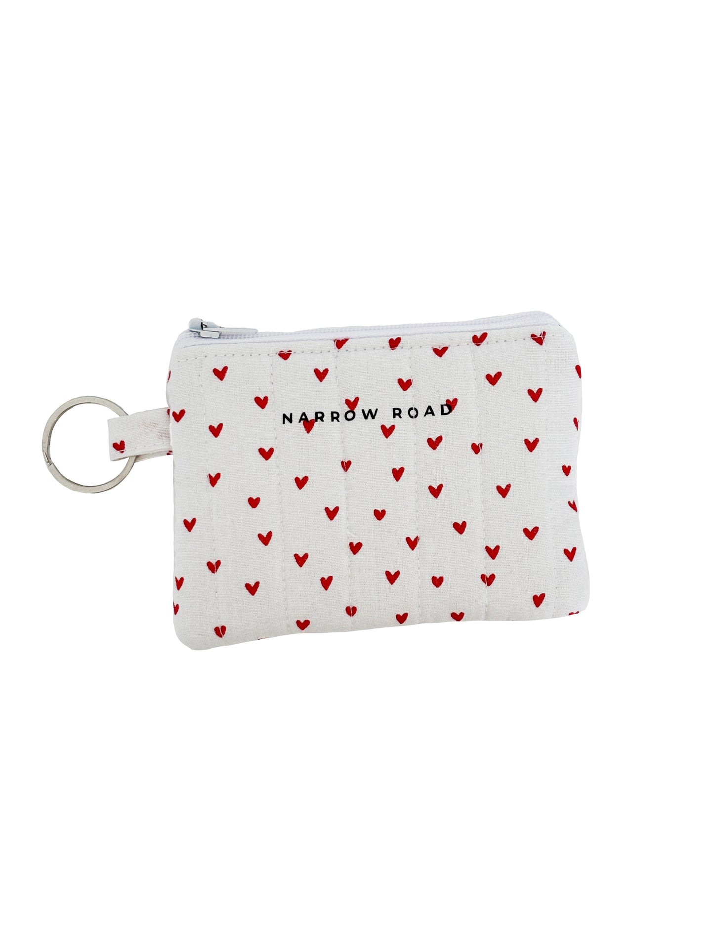 Small Zipper Purse - Mini Hearts