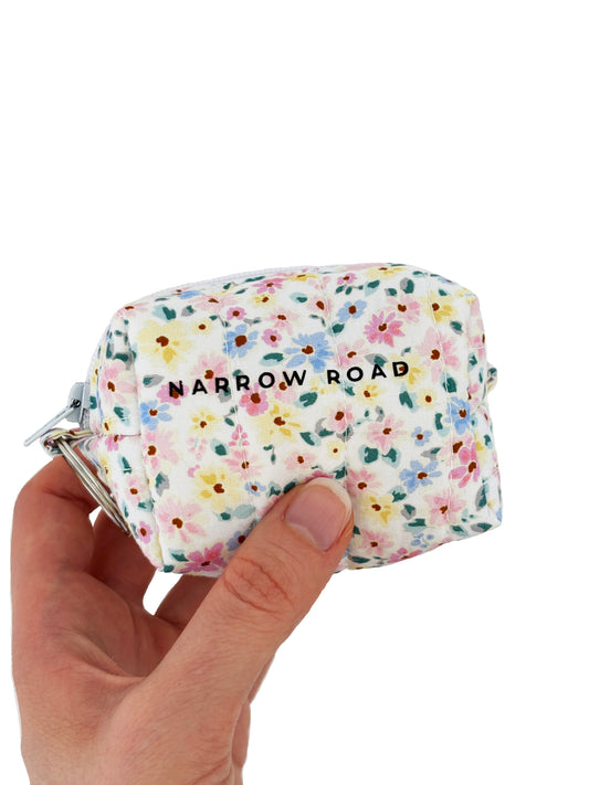 Keychain Coin Pouch - Spring Petals