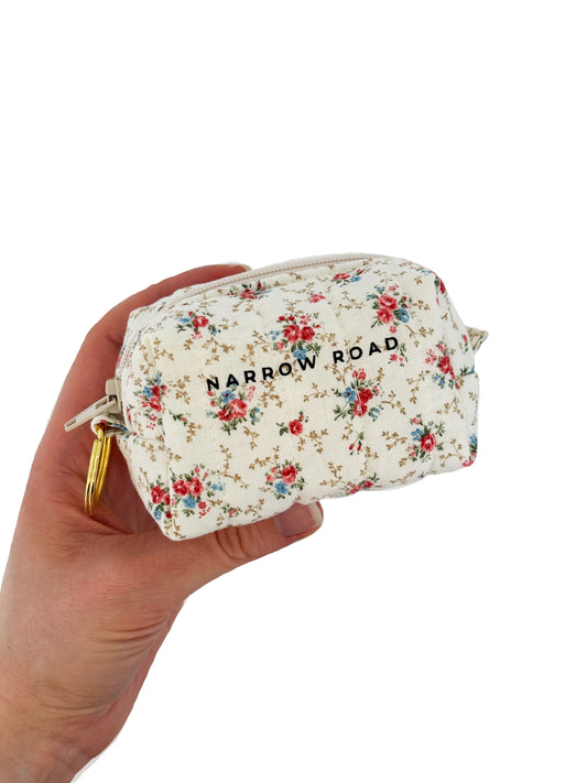 Keychain Coin Pouch - Vintage Blossom